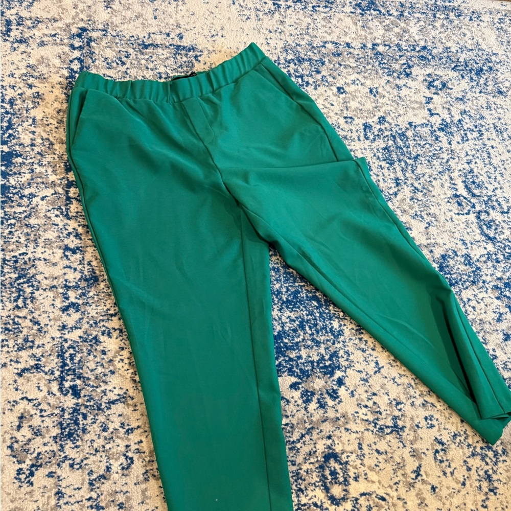 torrid Emerald Green Elastic Waist Pants